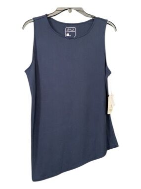 Stylus Women’s Asymmetrical Crewneck Tank Top